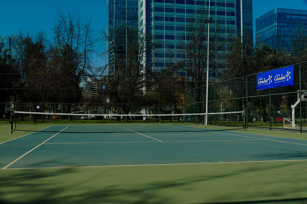 Canchas de tenis Parque Araucano