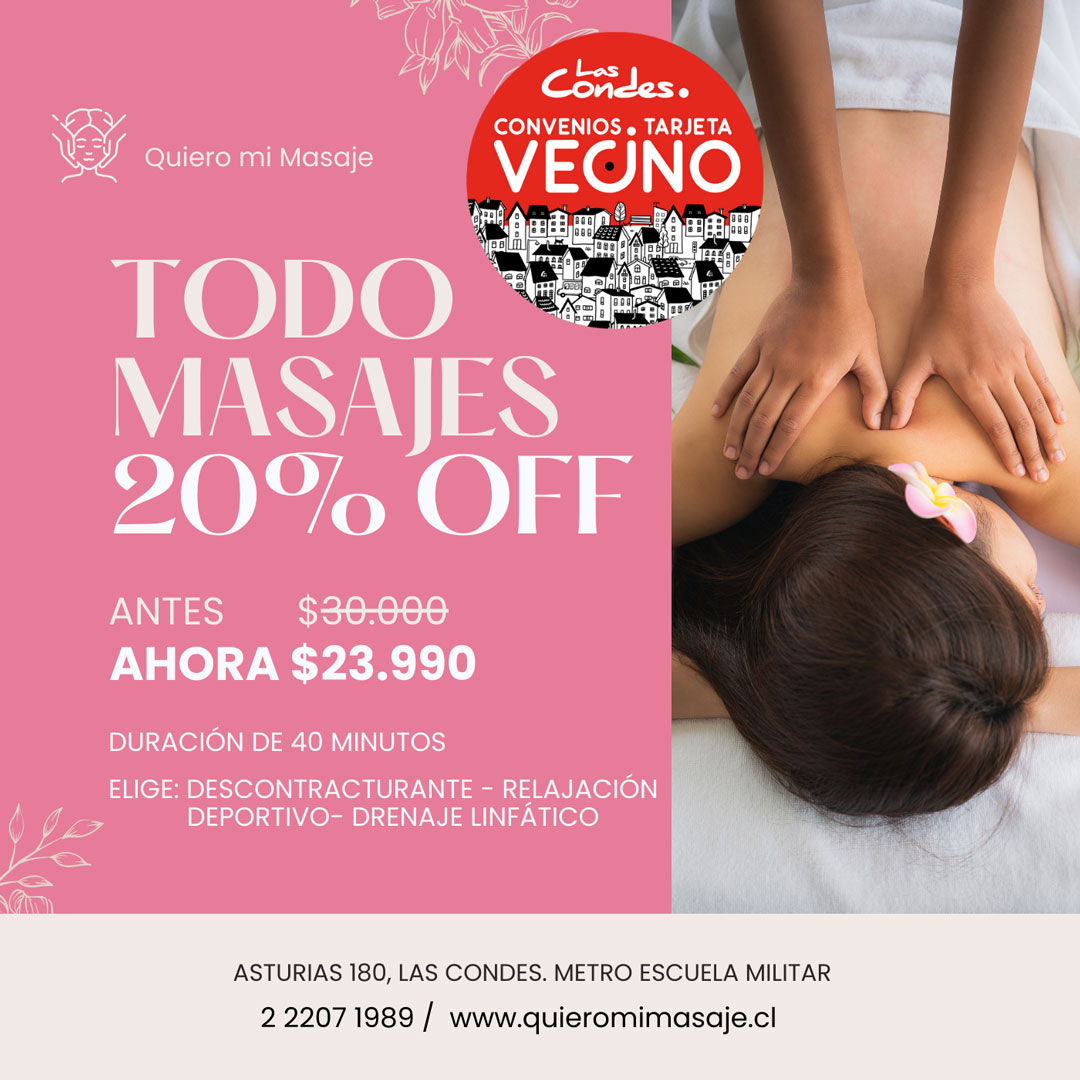 QUIERO MI MASAJE - Las Condes
