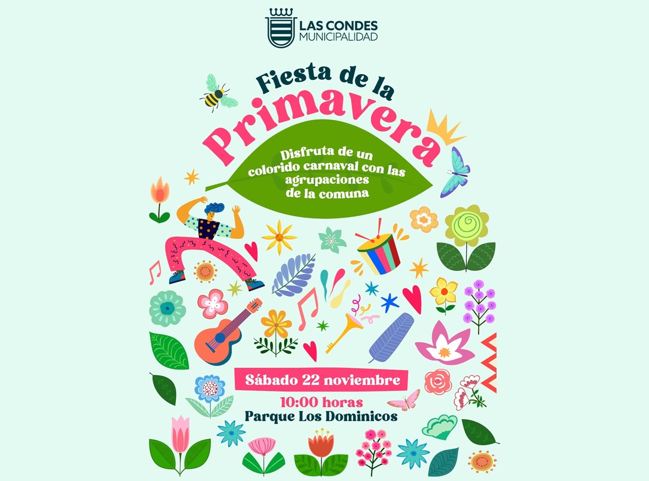 Fiesta de la Primavera 2025 llenará de color el Parque Los Dominicos ...