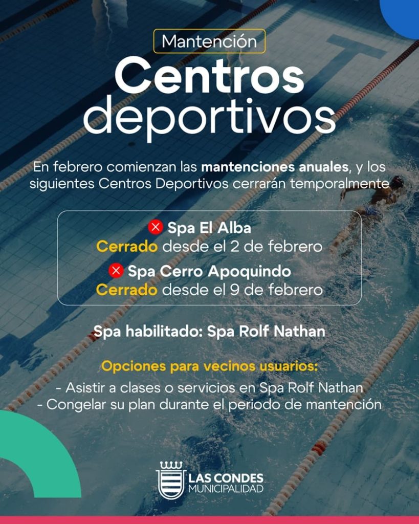 Anuncio de cierre temporal